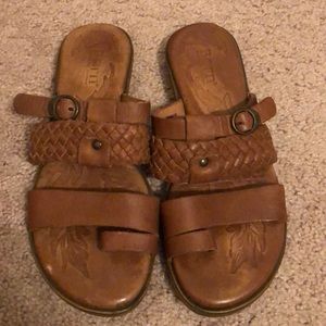 Tan Born sandals